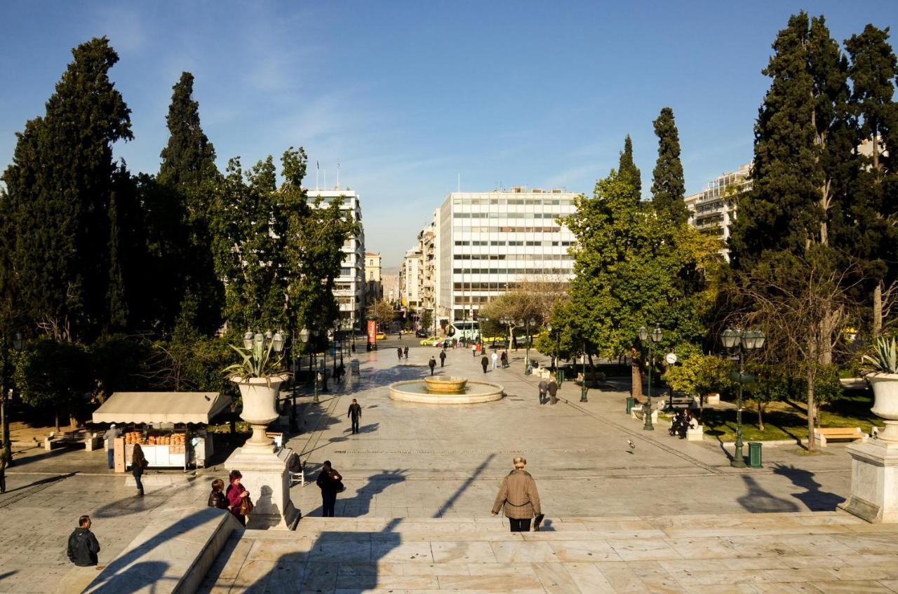 Athens Stylish Studio 3 At Metro Stop Syntagma Екстериор снимка